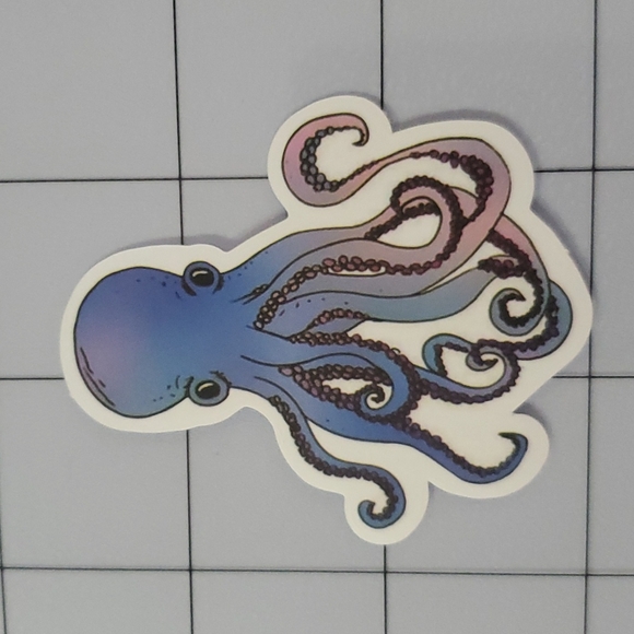 Octopus Sticker - Picture 1 of 3